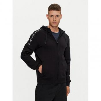 Hoodie EA7 Noir pour Homme