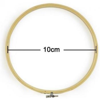 Bambus Stickrahmen 10-26 cm für Handarbeiten und DIY