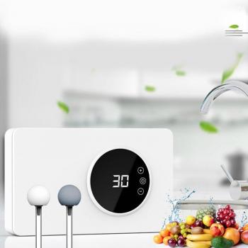 Desinfección de ozono 600 Mg/H, purificador de aire y esterilizador de alimentos, enchufe europeo