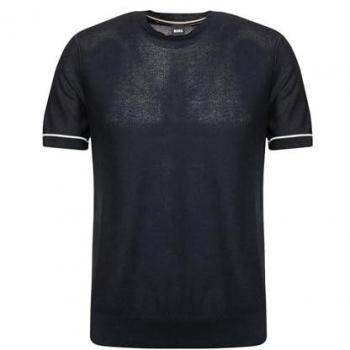 BOSS Herren T-Shirt Jianfranco in Dunkelblau Größe S