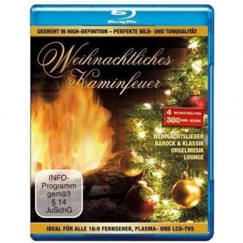 Weihnachtliches Kaminfeuer Blu-ray mit 4 Musikwelten