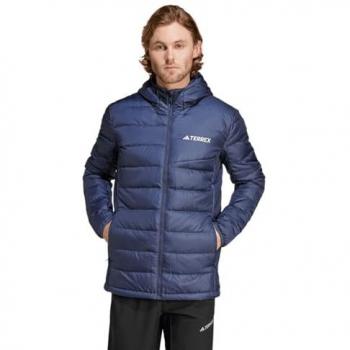 Chaqueta Adidas TerreX Multi Down Hombre, color azul, montañera