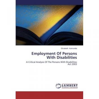 Employment Of Persons With Disabilities