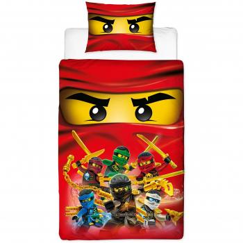 Lego Ninjago Collective Single Panel Duvet Reversible Bedding Set
