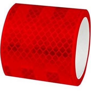 LAS 10215 Autocollant de sécurité rouge