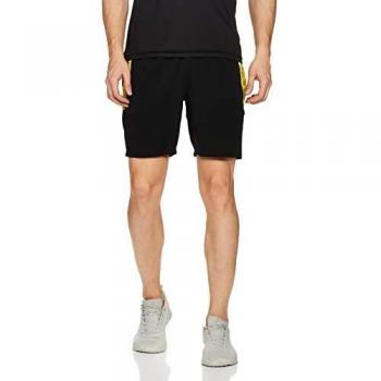PUMA Männershorts ftblNXT Pro – Schwarz/Ultra Yellow, Größe M (656522)