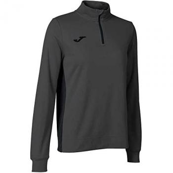 Joma Champion II Halbzip Damen Sweatshirt dunkelgrau
