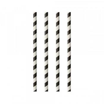 Papstar Cannucce Eleganti Nero – Set 10