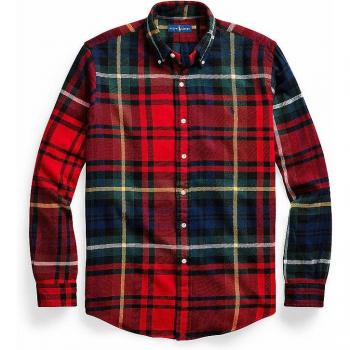 Polo Ralph Lauren Regular Fit Hemd für Männer in Rot