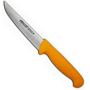 Faca Profissional Arcos 2904 – Nitrum Inox 13 cm com Cabo Ergonômico Amarelo