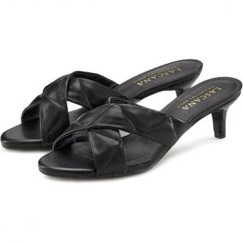 Elegante Lascana Sandale, offener Schuh, Gr. 40, Schwarz