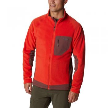 Giacca Fleece Columbia Titan Pass 2.0 II Rosso Uomo