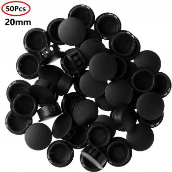 Poteaux Clôture – 50 Bouchons à Vis Noir (6–25 mm)
