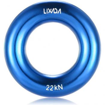 Lixada 22KN Aluminum Safety Ring for Climbing