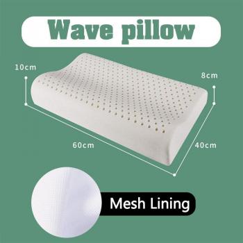 Oreiller anti-acariens en latex pur de Thaïlande