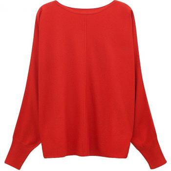 Someday Taliya Detail Langarmshirt Rot für Damen Größe 42