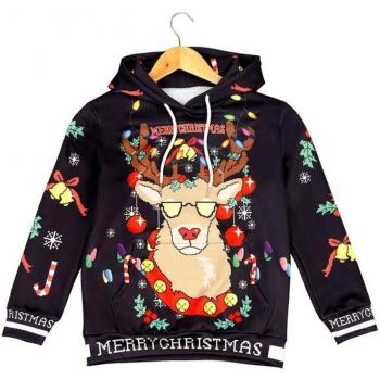 Conjunto de Sudadera y Pantalones de Navidad 3D