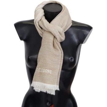 Missoni Multicolor Wool Fringe Scarf