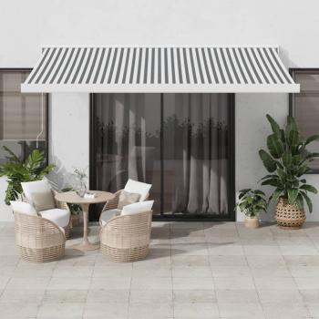 VidaXL Retractable Awning 4x3 m Fabric & Aluminium