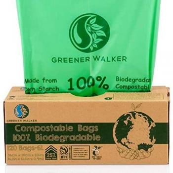Biodegradable Kitchen Food Waste Bags (6L)