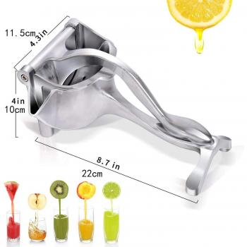 Aluminium Zitrus Entsafter manuell für Granatapfel