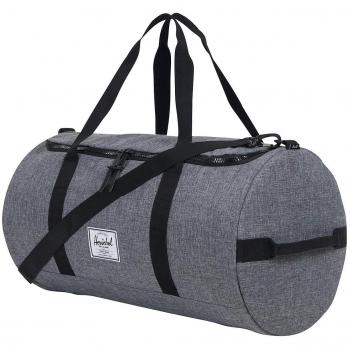 Herschel Sutton Duty‑Bag Grau/Schwarz Rot – Standardgröße