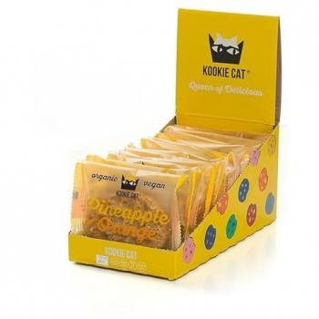 Kookie Cat Biscoito de Abacaxi e Laranja 50g