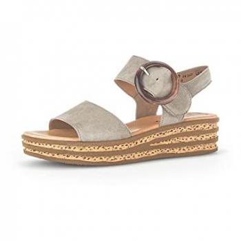 Gabor Women's Tan Wedge Sandals – Size 5
