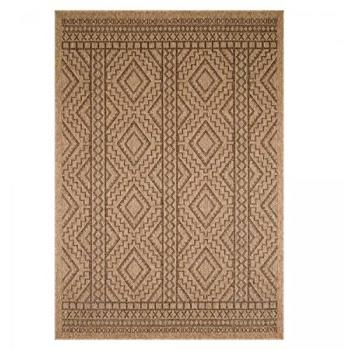 Jadorel Kilim Marron Rectangulaire