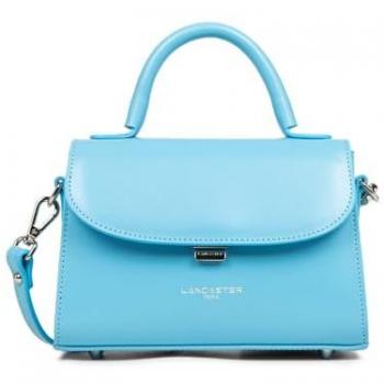 Sac à main A rabat Suave Even Lancaster 433-17 Bleu Atoll 21*14*7 cm