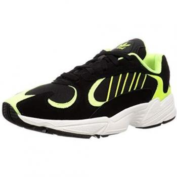 UK Size 8 Adidas Yung 1 Black Shoes