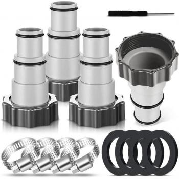 Intex Dual Diameter Hose Connector – 2-Unit Replacement