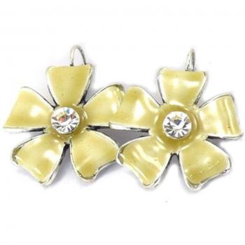 Boucles 'Flora' beige
