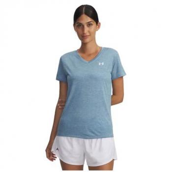 Pull léger à col V bleu marine Under Armour Tech Twist