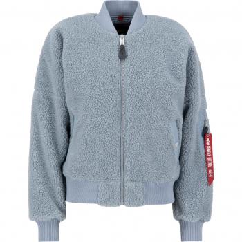 Alpha Industries Bomber Ma-1 Vf Teddy Grey L