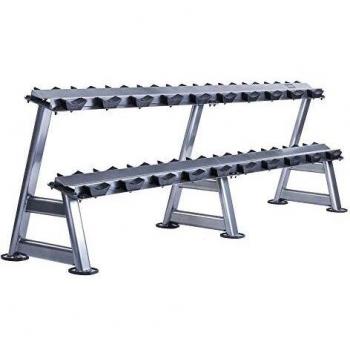 Jordan Fitness 10 Pair Dumbbell Rack (2 Tier)