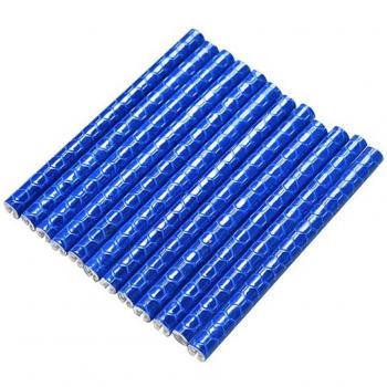 Spoke Reflector Kit – 12× Clip Tubes, Warning Light Strip, No Power Needed