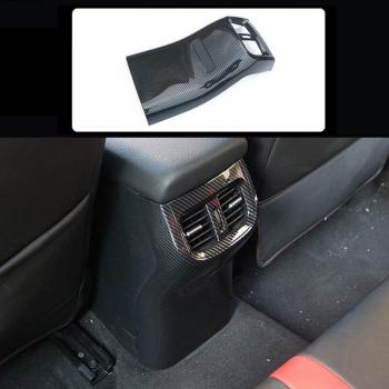 ABS Carbon Fiber Interior Rear Air Vent Cover for Kia Cerato Forte K3