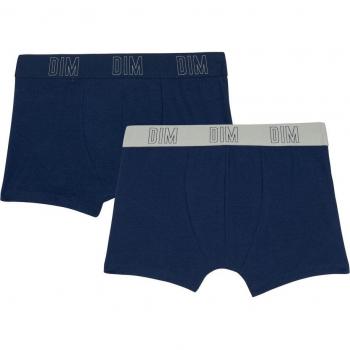 Bleu Marine Dim – Collection 2 Boxers en Coton Bio