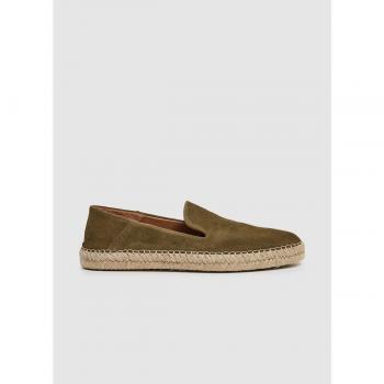Zapatos de piel Altea Slipon verde Hackett