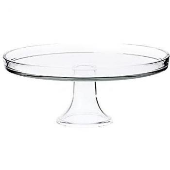 Piatto Alzato Palladio 32 cm con Base in Vetro