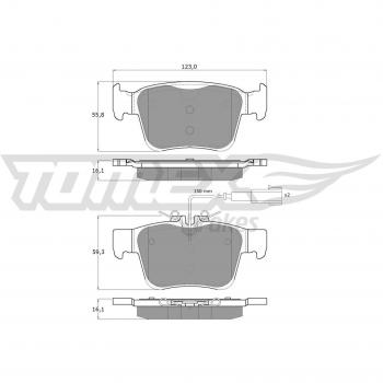 Plaquettes de frein TOMEX ALFA ROMEO/MASERATI TX 18-161