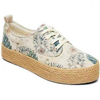 Chaussures Roxy Shaka Jute, plateforme femme, EU 37, assorties de couleurs