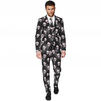 Mehrfarbiges Schädelkostüm “OppoSuits OSUI-0035-EU58” – Halloween-Skulleton, 58 cm