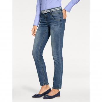 Heine Jeans Blu Denim Straight Leg