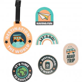 Identificador de Viaje Global con Pegatinas Mr. Wonderful