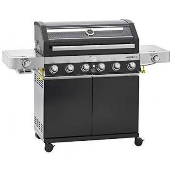 RÖSLE Gasgrill BBQ-Station VIDERO G6-S mit 6 Edelstahlbrennern