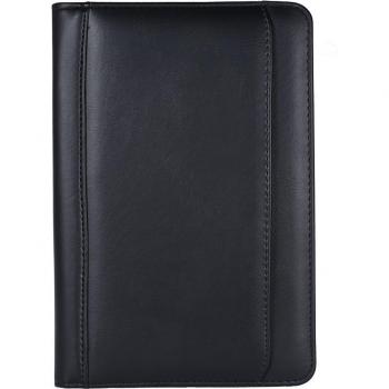 A5 Portable Document Case with Business Card Holder and Memo Pad