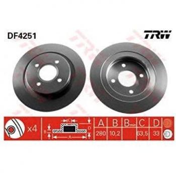 Disco de Frenado TRW DF4251