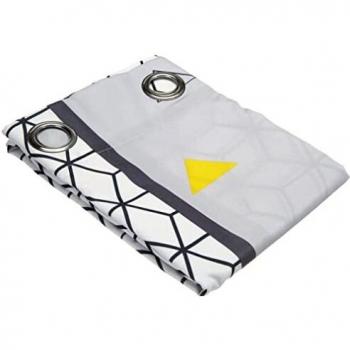 Rideau à Oeillets en Tissu Polyester